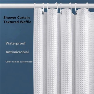 Sou entènèt jwèt Waffle rido douch